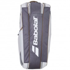 RAQUETEIRA BABOLAT PURE WIMBLEDON X6 - BRANCO/CINZA RAQUETEIRA BABOLAT PURE WIMBLEDON X6 - BRANCO/CINZA